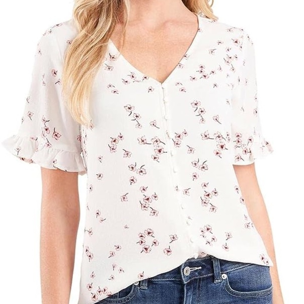 Cece Button-down blouse